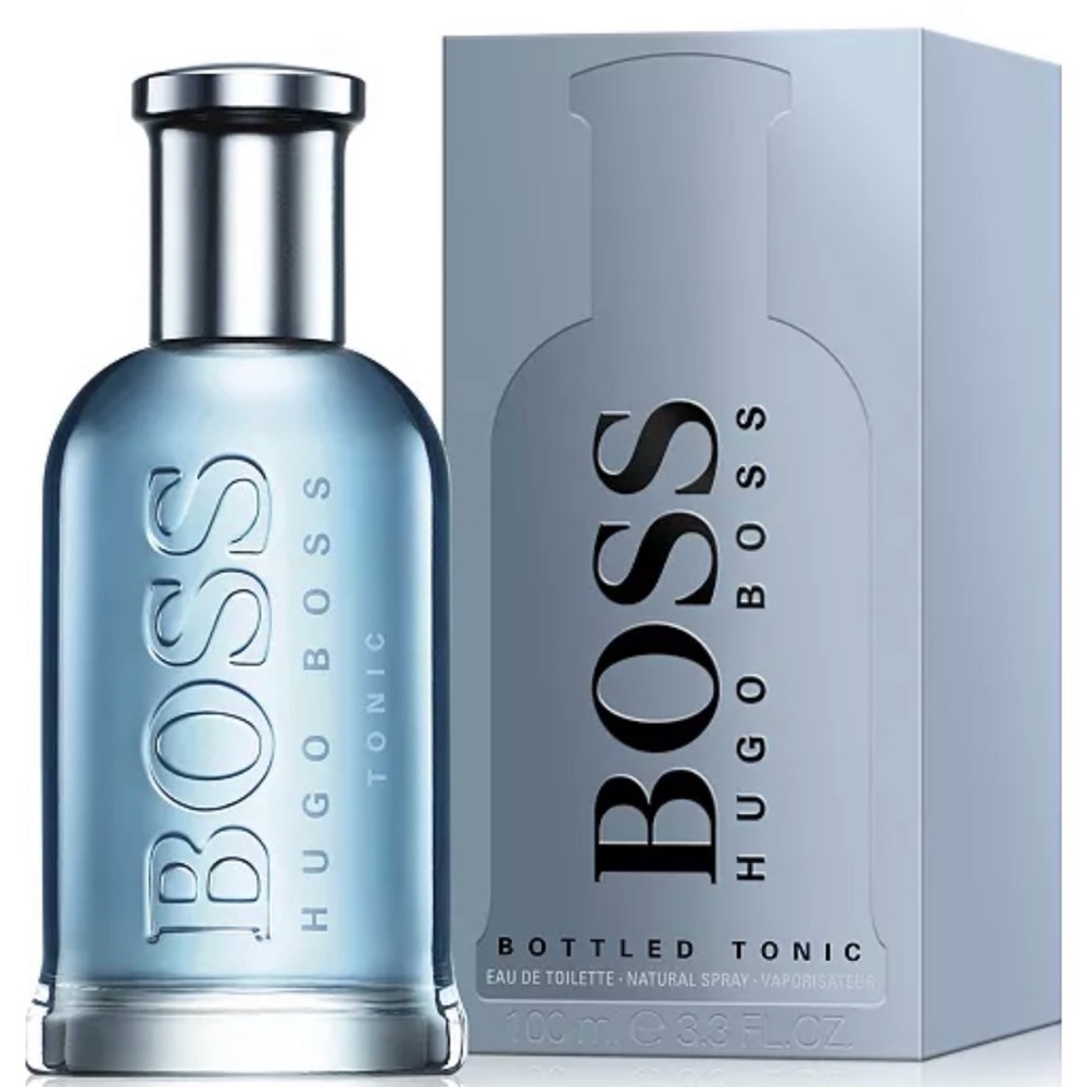 Boss - Hugo Boss Bottled Tonic Eau de Toilette - Silver and Blue NEW